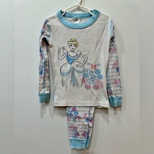 Hanna Andersson x Disney Cinderella two-piece long sleeve/pant pajama set - 5T